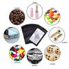 100Pcs Self Adhesive Plastic Storage Bags Self Sealing Bags for Organizing Jewelry Small Item Organization Accessories