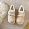 Height Increase Warm Platform Cotton Shoes Women's 2025 New Winter Retro Internet Celebrity Explosion Plush Thickened Fluffy Shoes