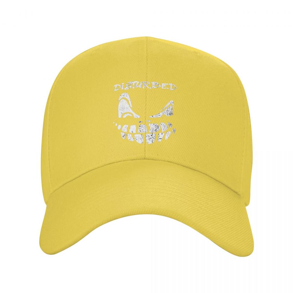 Berretti da Baseball Rock Band Disturbed Cappelli alla Moda per Uomo Donna Cappellino Casuale Cappellino da Baseball Hip Hop Casquette