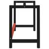 Workbench Frames - VIDAXL - Metal - Black and Red - 120x57x79 Cm - Reinforced Bar