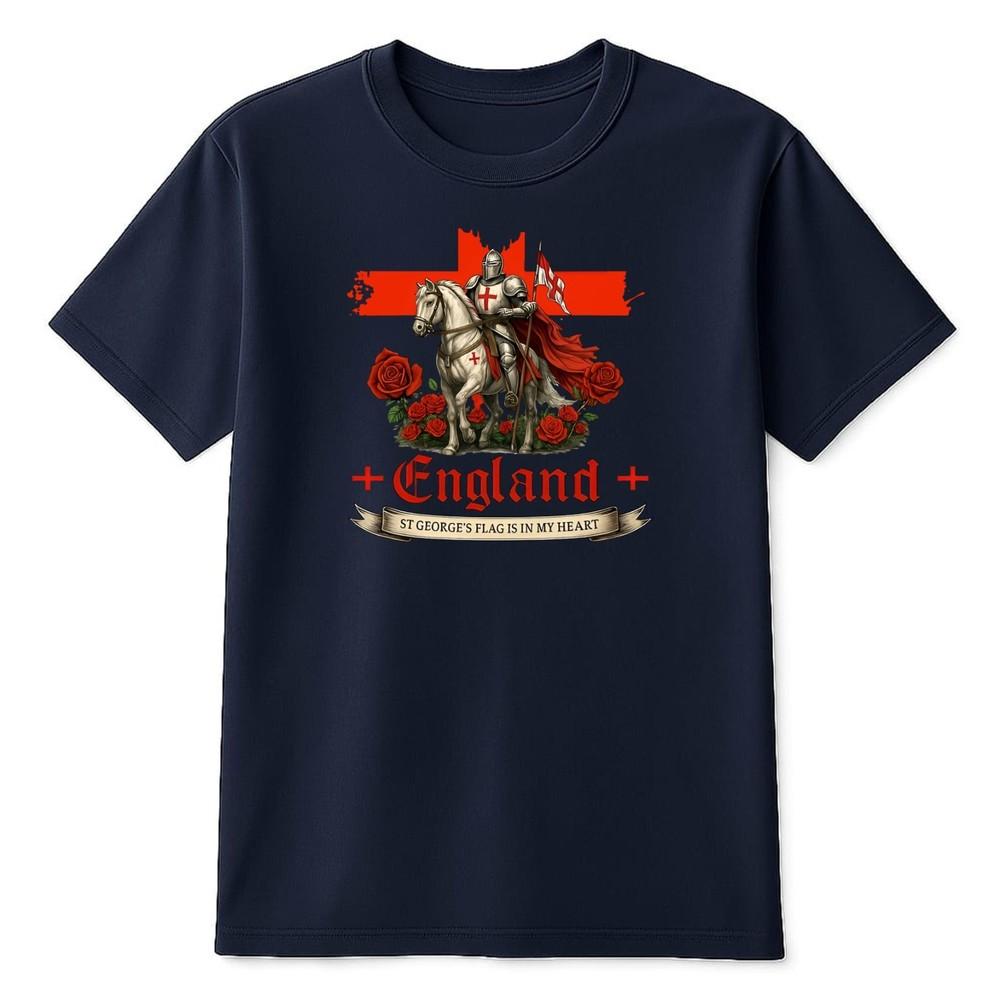 St Georges Day TShirt England British Warrior Unisex Unisex Unisex Adults Tee Top S