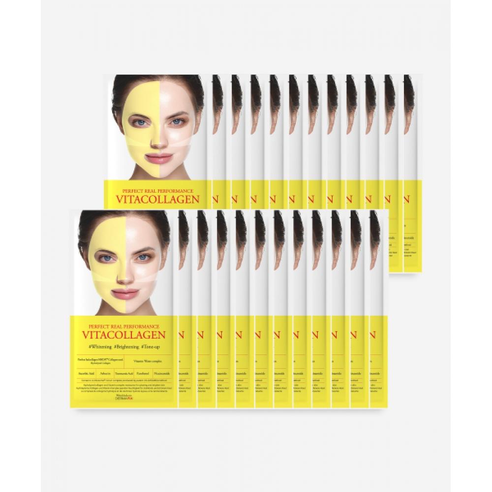 Dermafix Perfect Real Performance Vita Collagen Mask 24 Sheets NONE