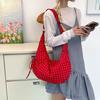 Casual Polka Dot Shoulder Bags for Women Large Capacity Ladies Crossbody Bag Daily Simple College Student Girls Handbags Tote