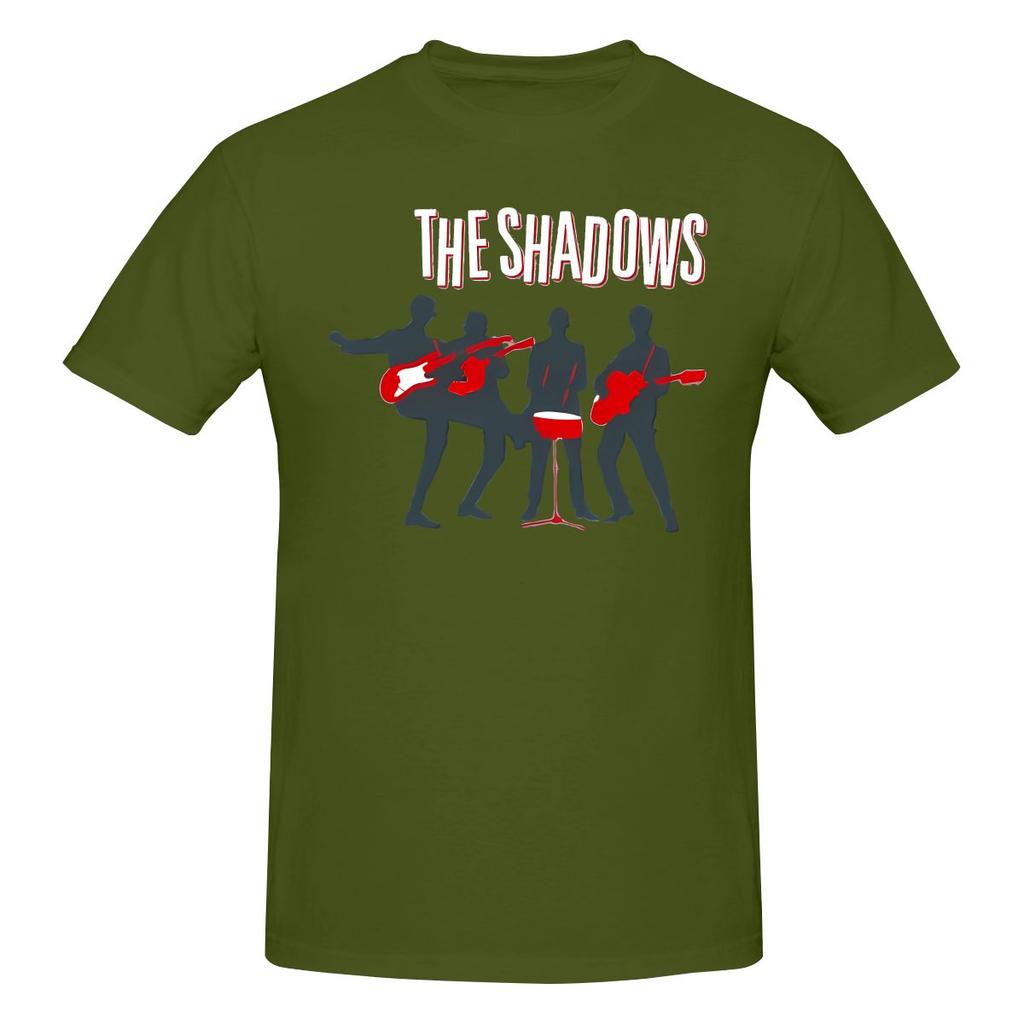 Funny The Shadows Retro Band 1960 S Rock Roll Unisexs Printed Tshirt Unisex T Shirtshirts