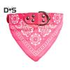 Ręcznik dla zwierząt domowych w stylu etnicznym, trójkątny szalik, regulowany kołnierz bandana dla szczeniąt, psów, kotów, akcesoriów dla zwierząt, prezent