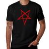 Pentagram (Red) Tshirt Big Size Simple Tshirt