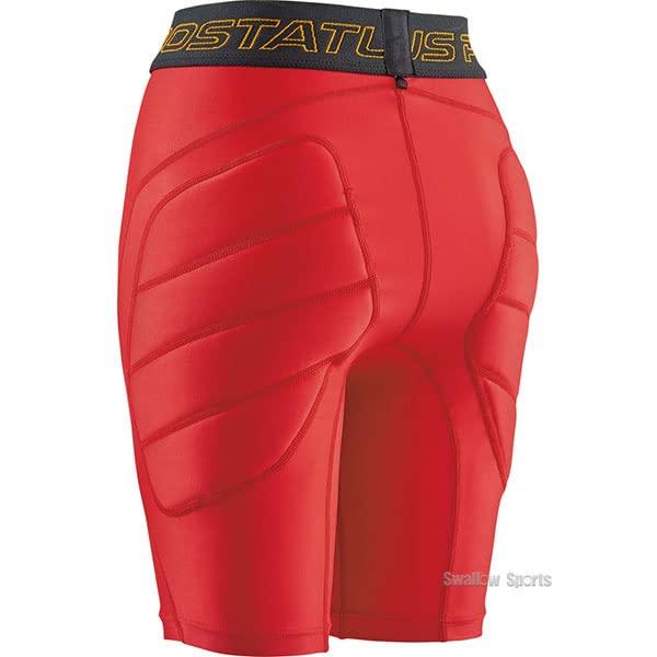 No Returns Wear Prostatus Sliding Pants with Pad BP47LD Red S [Z] Women's (6400)