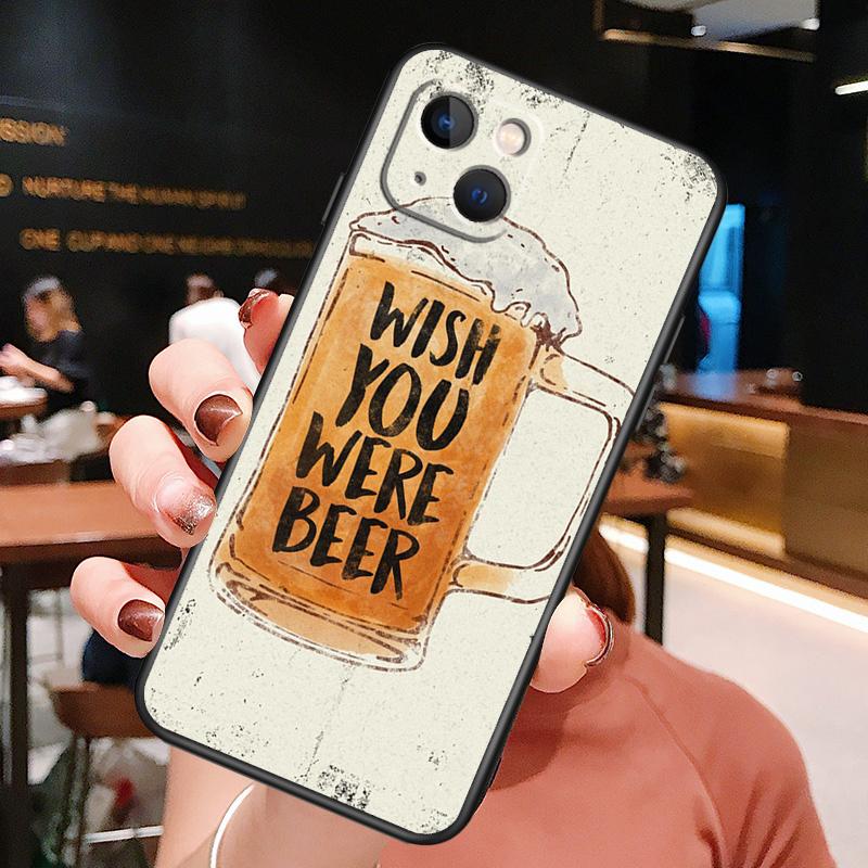 Drike Beer Case For iPhone 12 Pro Max 13 Mini For iPhone 11 Pro Max X XR XS 7 8 Plus SE 2020 Cover