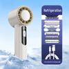 High-Speed Portable Ice Pack Cooling Fan with Superconducting Porcelain Blade