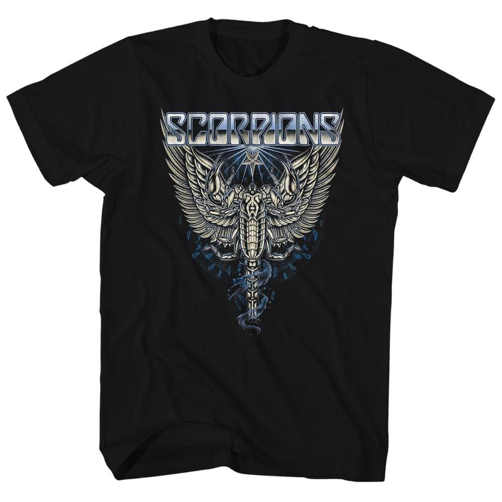 

SCORPIONS cd lgo ANGEL Official SHIRT XL New blackout by force trance rainbow Unisex T-Shirt L
