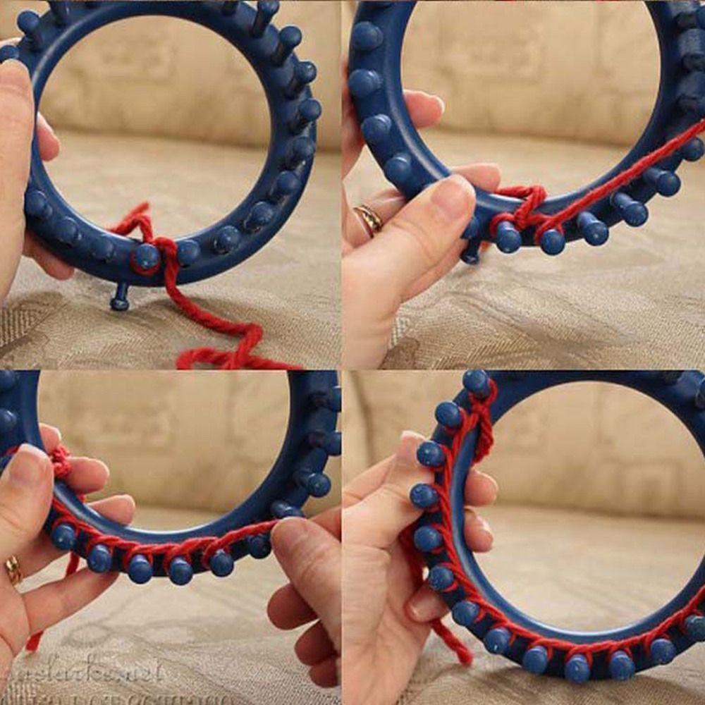 Weaver Weaving Scarf Sweater Hat Shawl DIY Stitching Knitting Machine