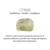 Oval Natural Citrine November Birth Stud Post Boho Earrings 925 Sterling Silver EE-149-12