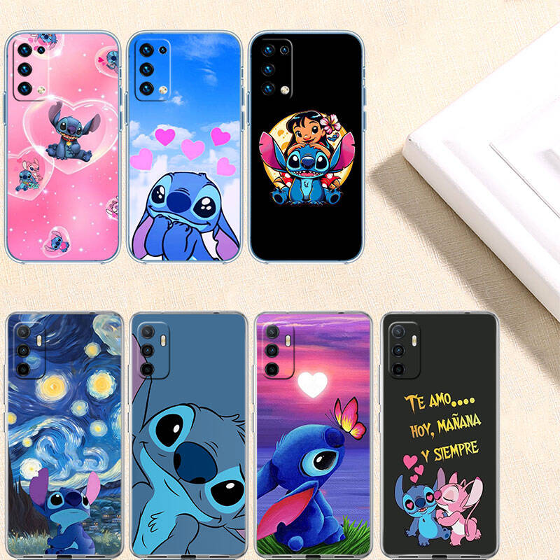 MH29 Cartoon Stitch Hülle für Motorola E7 G6 G7 G8 G9 Plus Power Play G10 G20 G04 E30 E40 E22 E20 E13 E15 G22 G23 G05 G75 G35 G55