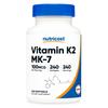 Nutricost Vitamin K2 MK-7 100mcg 240 Softgels 1 Pcs 240 Tablets