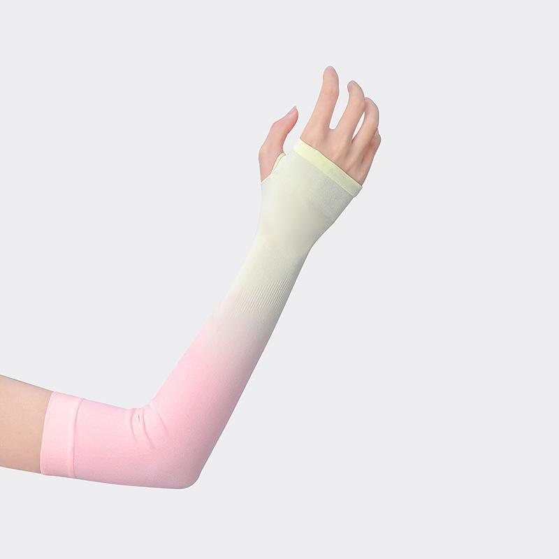 Ice Silk Bicycle Sleeves Summer Breathable Cycling Arm Protection Outdoor Sun Uv Protect Sports Sleeves