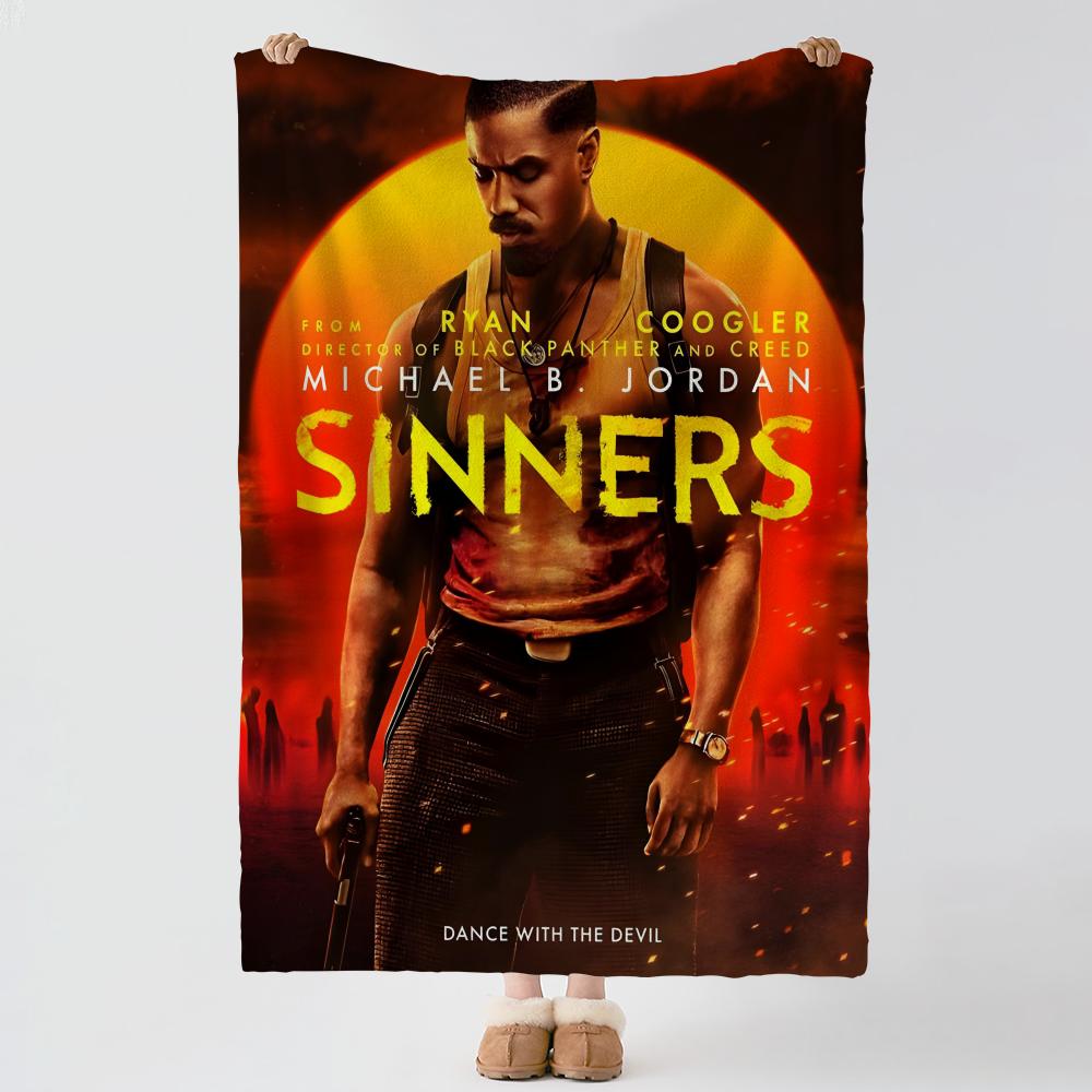 Film S-Sinners-S Dicker Komfort Flanell-Steppdecke, Vielseitig einsetzbar Innen Außen Tägliches Nickerchen