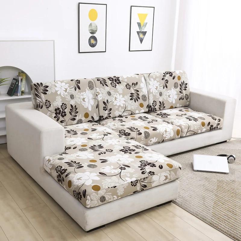 

Эластичный чехол для дивана, подушки сиденья для гостиной, чехол для дивана, чехол для кресла, угловой, L-образный, можно стирать, съемный Normal Size (XL)-1pc