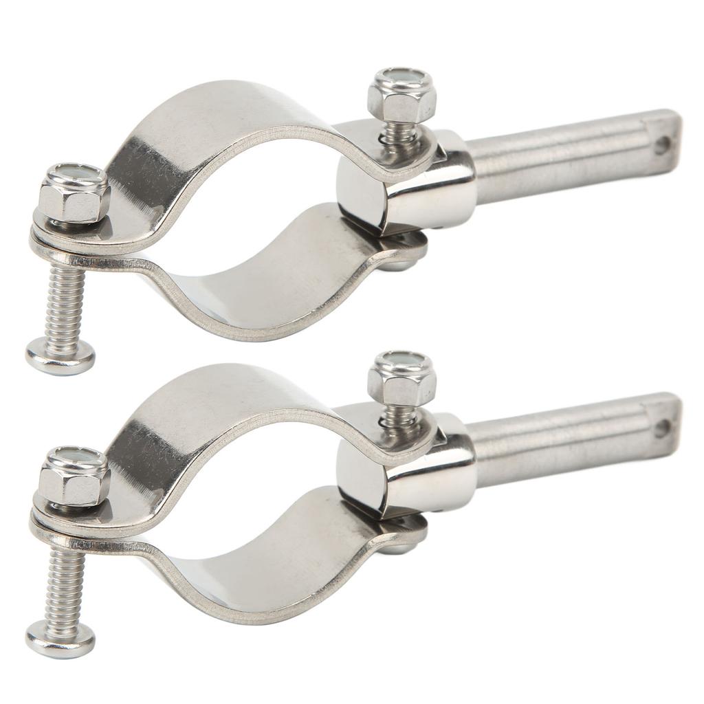 1 Pair Oar Lock Socket Side Mount 1 3 8in To 1 3 4in Inner Diameter Clamp On Row Lock Brackets