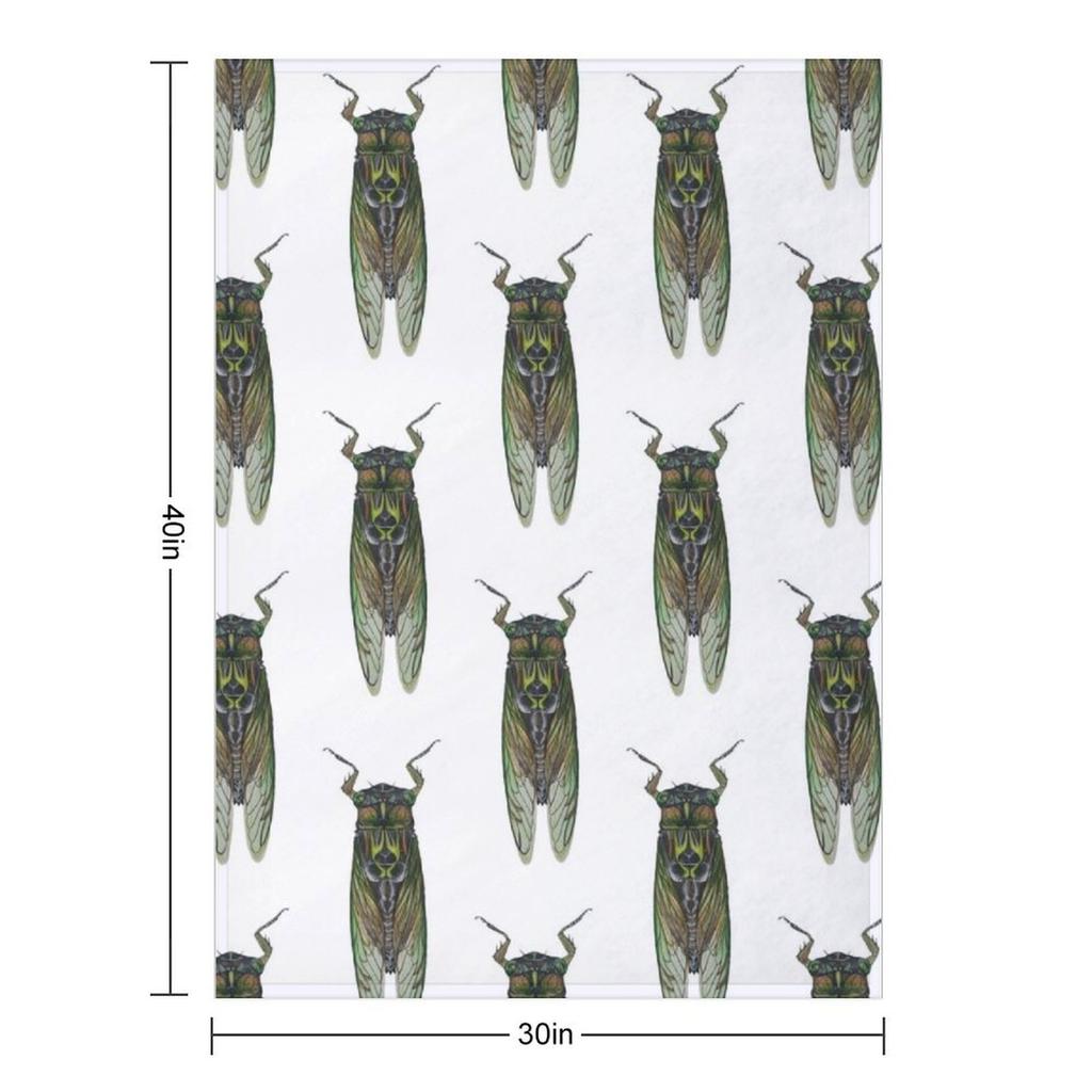 Cicada Throw Blanket Decoratives Thins For Baby Baby Blankets