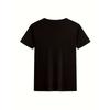 European sizes Children AIN'T NO DADDY LIKE THE ONE I GOT Print Tee,Boys' CasualTrendy Crew Neck Short Sleeve T-shirt For Spring Summer, Boys' Clothes