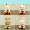 Cute Fruit Rabbit Plush Toy Keychain For Bag Decor And Collectors