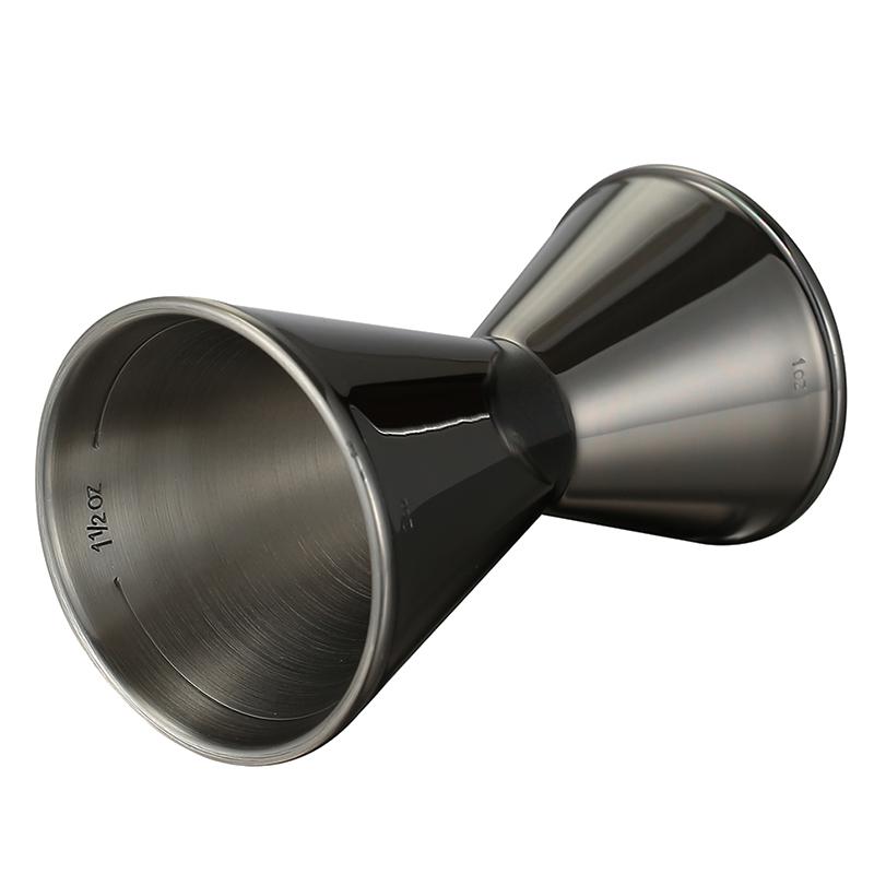 1OZ/2OZ Cocktail Jigger Double Wall Bar Measuring Cup Heavyweight Bar Tool