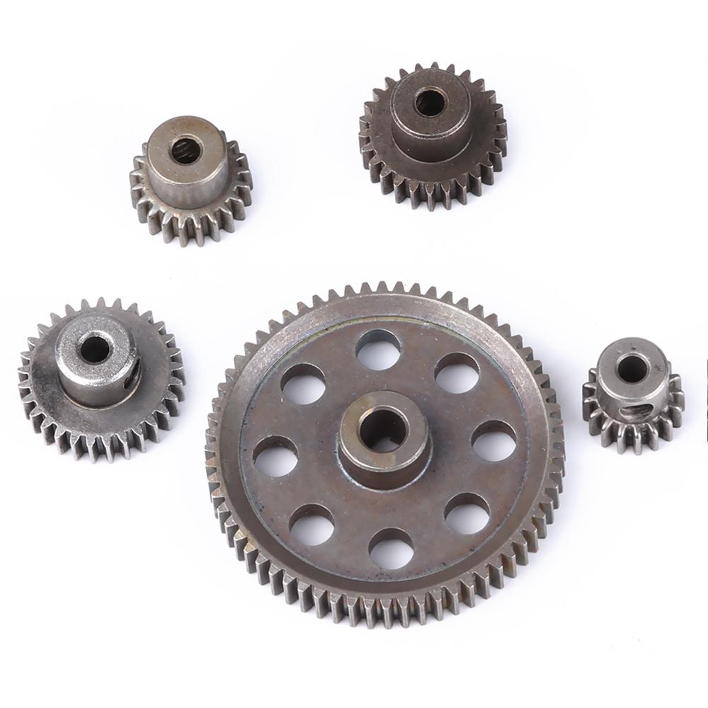 Motor Pinion Grey Main Gear 64T 11181 Unlimited Steel Teeth 21T Truck Metal Diff 1/10 RC Parts 5 Styles HSP RC Tools 11184
