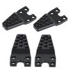 Aluminum Lower Shock Mount Lift Kit Set for Axial SCX10 Remote Control Car Threaded MountingBlack