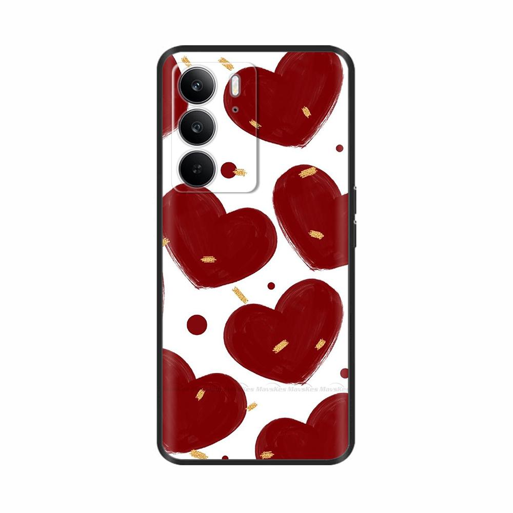 For Realme 14x 5G Phone Cases Funny Camera Protection Soft Liquid Silicone Back Cover for Oppo Realme C75 4G realmeC75 Fundas