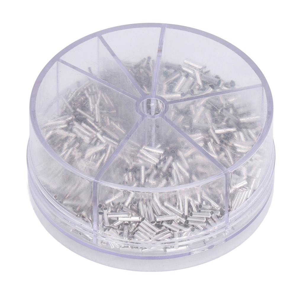 1900 ks neizolovaných krimpovacích konektorů s dutinkami o průměru 0,52,5 mm, 1422 AWG, sada pro kutily
