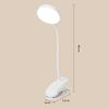 Led Table Lamp USB Night Light With Folding Clamp Study Stand Read Lamp Touch 3 Modes Dimming Eye Protection Light