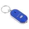 Blue Anti-Lost Key Finder Locator Keychain Whistle Beep Sound Alarm Led Light