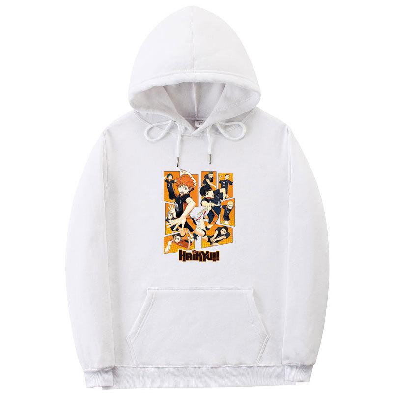

Haikyuu Haikyuu Haikyuu Cartoon Day Anime Loose Hooded Sweatshirt Sweatshirt XXXL