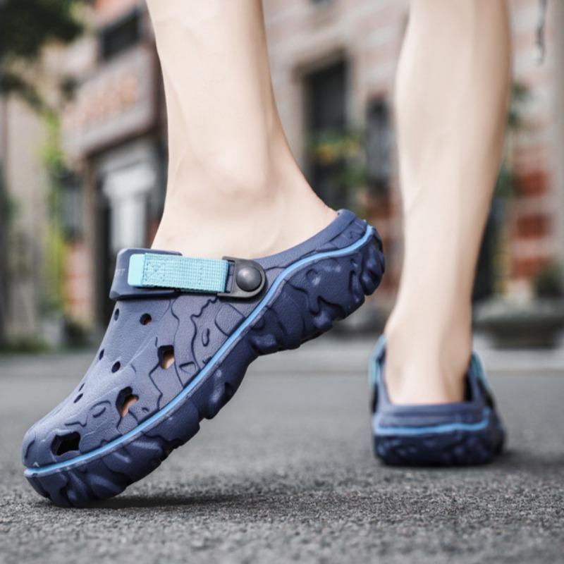 Prodyšné boty na pláž a pro venkovní sporty s měkkou podrážkou, univerzální ležérní boty ve velkých velikostech, cool pantofle