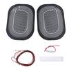 Chaksy Car Side Wing Mirror Heating Pad DC Universal Black Carbon Crystal Heating Material Quick Warm Mirror Deformer