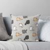 Kittens and Fish Pattern  Throw Cushions & Pillows Without Core