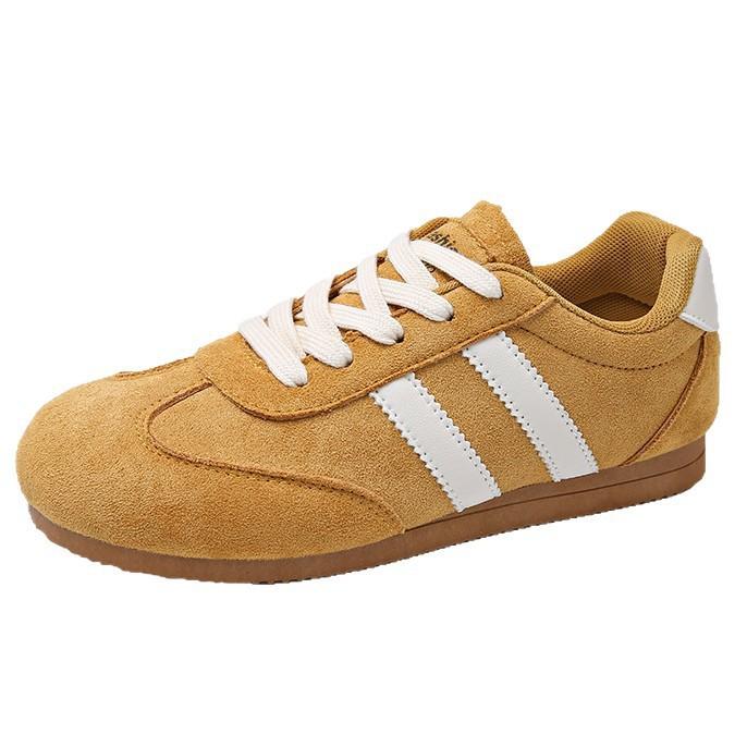 Lightweight Casual Women's Shoes Retro German Training Shoes Flat-soled Forrest Gump Shoes Spring 2025 New Sports Shoes Soft-soled Single Shoes