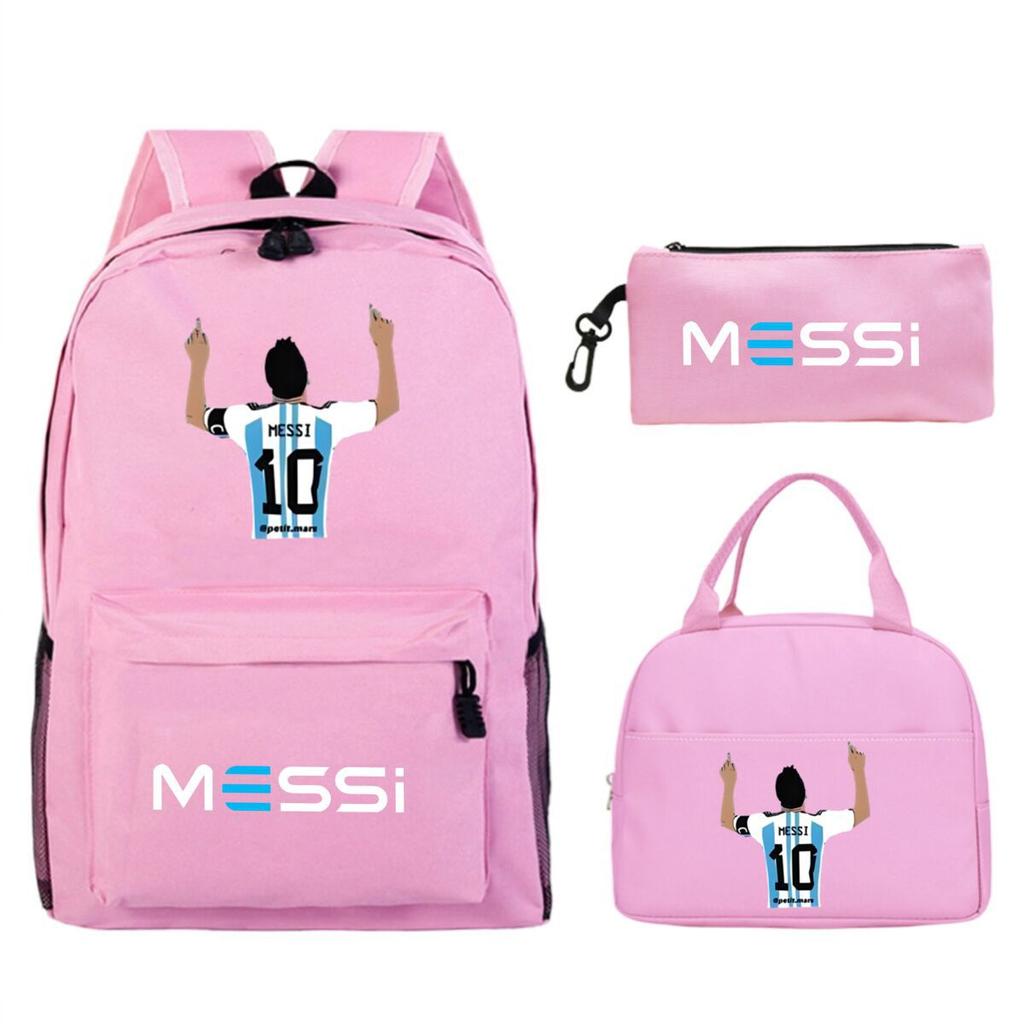 Football Printed Student Backpack Multifunctional Usb Interface Large Capacity Leisure Travel Backpack