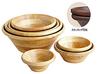 Yamako Natural Wood Salad Bowl, Natural, 30cm, 32037