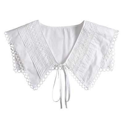 Cute Fake Collar Detachable Blouse False Collar Stand Collar Lolita Little Shawl Top for Women Girls