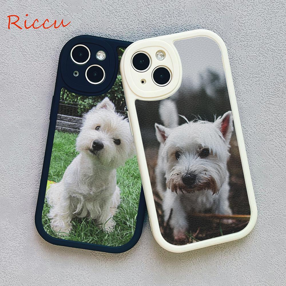 West Highland Terrier Westie Phone Case for Iphone 13 12 11 14 Pro MAX MiNi 7 8 14 Plus XS XR 13 Pro Lambskin Protective Covers