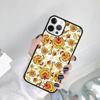Khokhloma Russian Pattern Flower Phone Case For iPhone 17 Air 15 16 14 11 12 13 Pro MAX Plus
