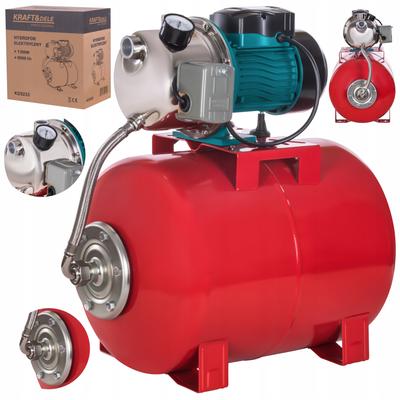 Vodní hydrofor 50L Hydroforové čerpadlo Kompletní sada Efektivní nádrž Kd5233