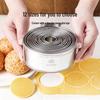 ONYLM 12-Piece Stainless Steel Round Cake Cutter Set