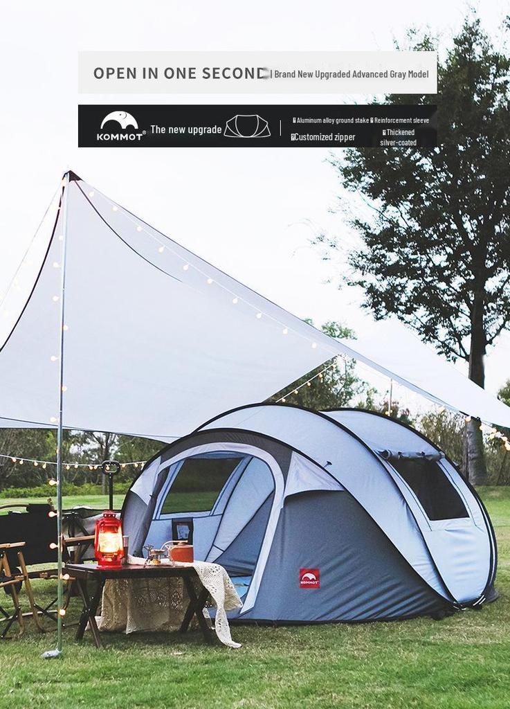 KOMMOT Mu Che Miao Automatic Rainproof Camping Tent
