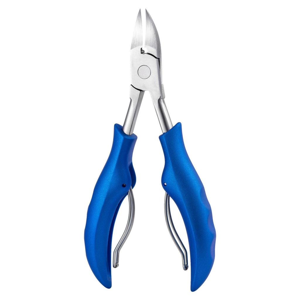 Stainless Steel Wide-Opening Nail Clippers for Thick and Hard Nails, Trims Fingernails and Toenails, Precision Pointed Beak Design.