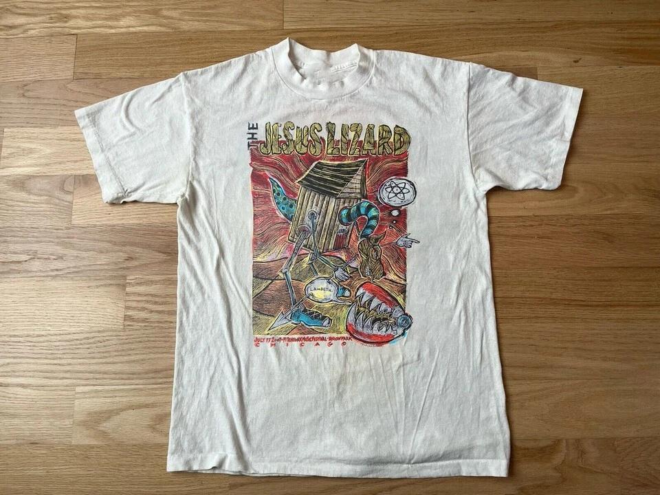 The Jesus Lizard Band Poster Music Unisex Adult Cotton T-shirt UU1004 L