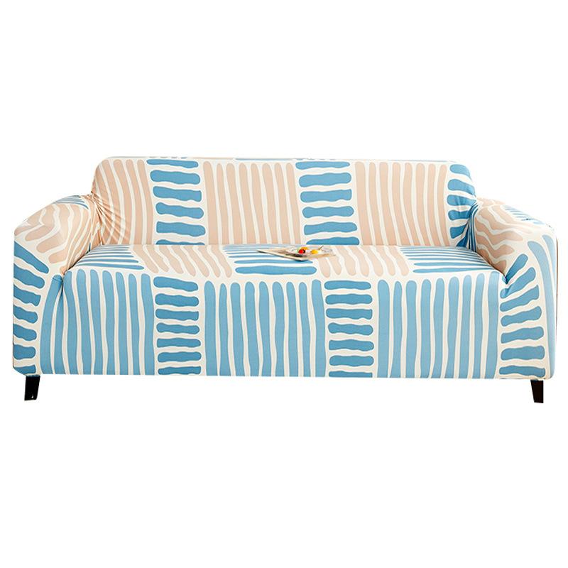 Solid Sofatrekk til Stue Elastisk 1/2/3/4 Seter Sofatrekk Beskytter L-formet Hjørnesofatrekk Sjeselong