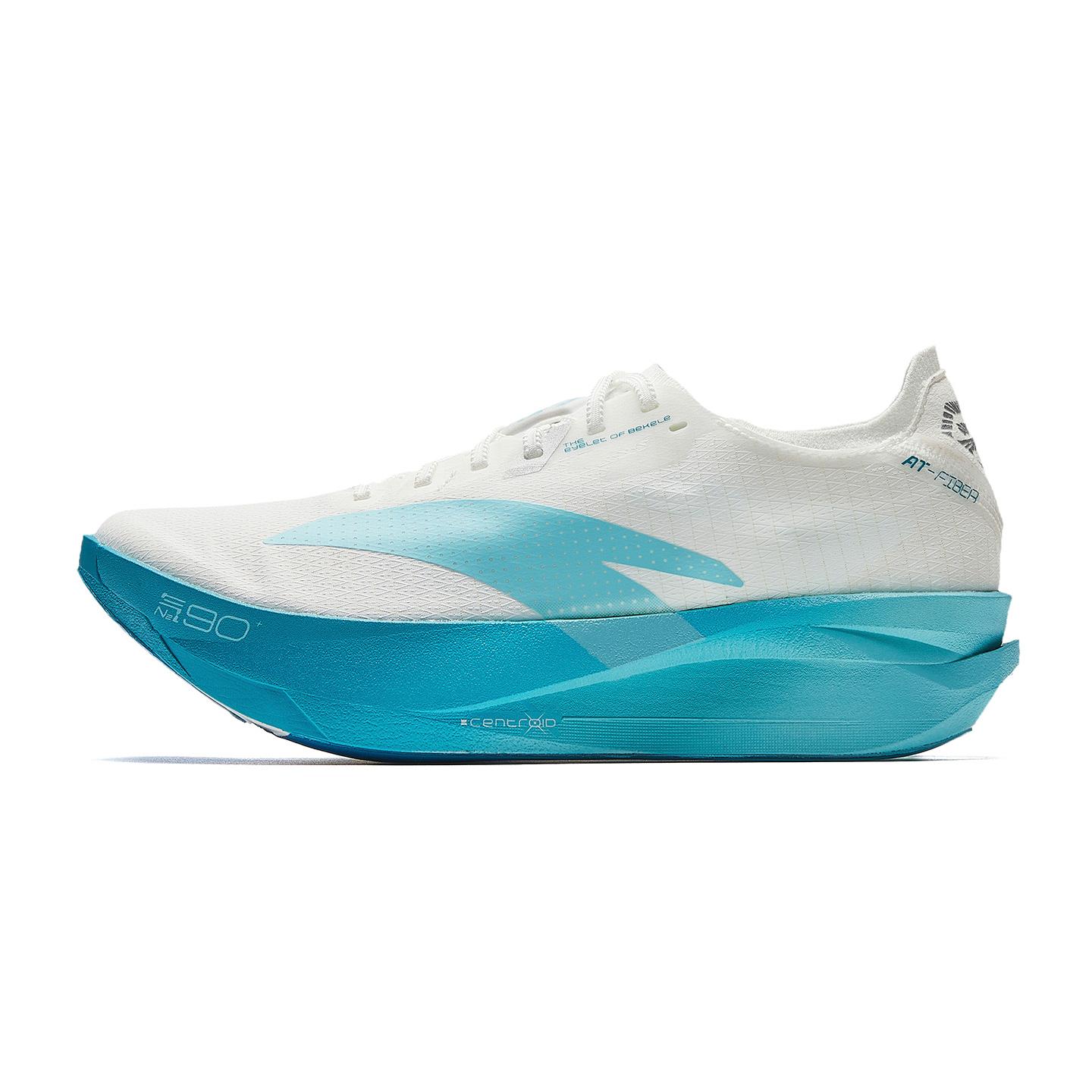 Anta C202 G9 2 Running Shoes Women Sneaker Paper-White Prince-Blue Silver 122615573-4 36.5