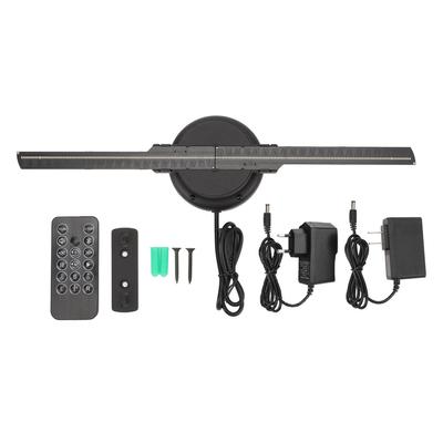 3D Hologram Fan 3D Holographic Projector Advertising Display Fan with 224LED Beads Remote Control Fo